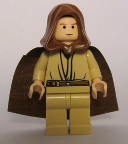 Obi-Wan Kenobi - Young, Light Nougat, Brown Hood and Cape, Tan Legs – СТАР УОРС