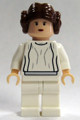 Princess Leia - Light Nougat, White Dress, Small Eyes – СТАР УОРС