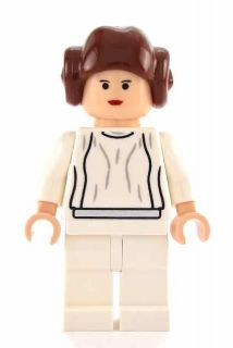 Princess Leia - Light Nougat, White Dress, Small Eyes, Smooth Hair – СТАР УОРС