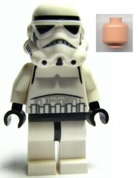 Imperial Stormtrooper - Light Nougat Head, Dotted Mouth Helmet – СТАР УОРС