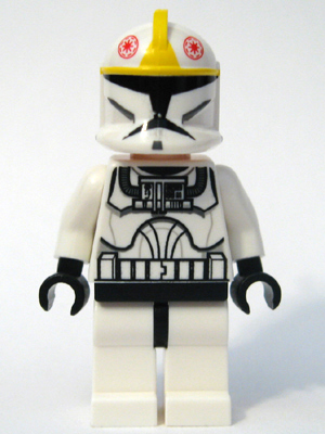 Clone Trooper Pilot (Phase 1) - Yellow Markings, Large Eyes – СТАР УОРС