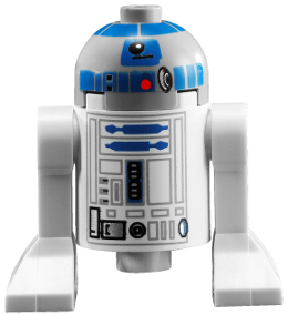 Astromech Droid, R2-D2, Light Bluish Gray Head – СТАР УОРС