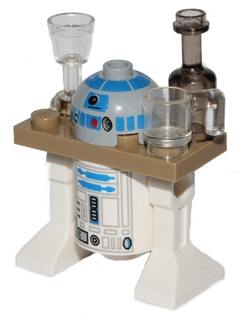 Astromech Droid, R2-D2, Serving Tray Dark Tan – СТАР УОРС