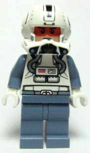 Clone Trooper Pilot (Phase 2) - Sand Blue Arms and Legs, Frown – СТАР УОРС