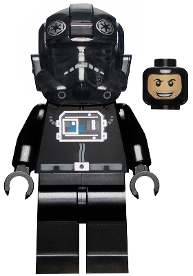 Imperial TIE Fighter Pilot - Black Head, Balaclava – СТАР УОРС