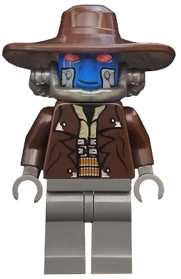 Cad Bane - Dark Bluish Gray Hands and Legs – СТАР УОРС