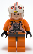 Luke Skywalker - Light Nougat, X-Wing Pilot Suit, Detailed Torso and Helmet – СТАР УОРС