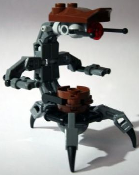 Droideka (Destroyer Droid) - Reddish Brown Top – СТАР УОРС