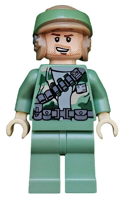 Endor Rebel Commando - Stubble – СТАР УОРС