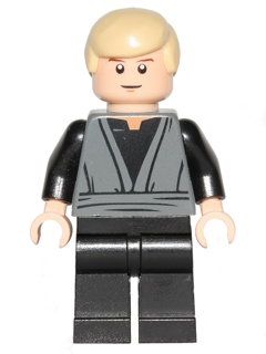 Luke Skywalker (Dark Bluish Gray Jedi Robe) – СТАР УОРС