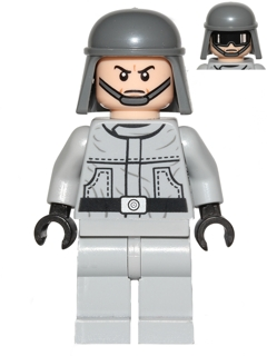 Imperial AT-ST Pilot / Driver (Plain Helmet, Dual Sided Head) – СТАР УОРС