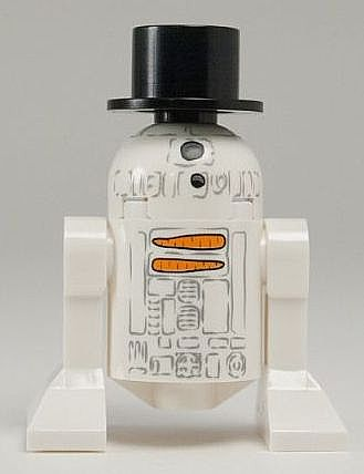 Astromech Droid, R2-D2, Snowman – СТАР УОРС