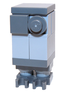 Gonk Droid (GNK Power Droid), Light Bluish Gray Body and Dark Bluish Gray Legs – СТАР УОРС