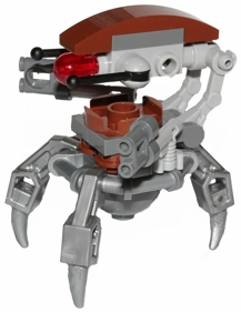 Droideka (Destroyer Droid) - Flat Silver Arms Mechanical – СТАР УОРС