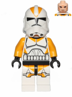 Clone Trooper, 212th Attack Battalion (Phase 2) - Bright Light Orange Arms, Large Eyes – СТАР УОРС