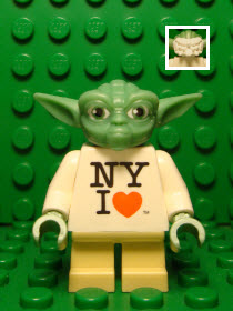 Yoda - NY I Heart Torso, White Hair (TRU Times Square 2013 Exclusive) – СТАР УОРС