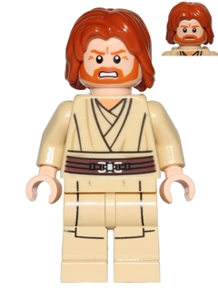 Obi-Wan Kenobi (Mid-Length Tousled with Center Part Hair) – СТАР УОРС