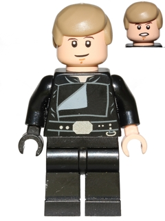 Luke Skywalker (Jedi Master, Endor, Dark Tan Hair, Smile / Open Mouth) – СТАР УОРС