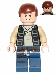 Han Solo, Dark Blue Legs, Vest with Pockets – СТАР УОРС