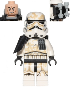 Sandtrooper - Black Pauldron, Ammo Pouch, Dirt Stains, Survival Backpack – СТАР УОРС