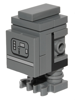 Gonk Droid (GNK Power Droid), Dark Bluish Gray – СТАР УОРС
