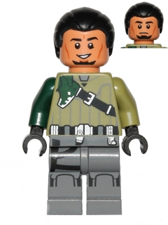 Kanan Jarrus - Black Hair and Eyebrows – СТАР УОРС