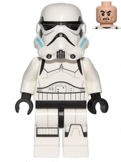 Imperial Stormtrooper - Printed Legs, Dark Azure Helmet Vents – СТАР УОРС