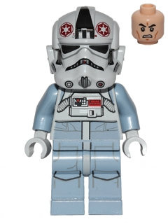 AT-AT Driver - Dark Red Imperial Logo, Grimacing – СТАР УОРС