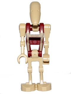 Battle Droid Security with Straight Arm - Solid Pattern on Torso – СТАР УОРС