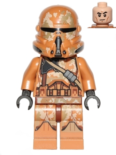 Clone Airborne Trooper (Phase 2) - Geonosis Camouflage, Smirk – СТАР УОРС