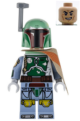 Boba Fett - Pauldron, Helmet, Jet Pack, Printed Arms and Legs – СТАР УОРС
