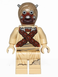 Tusken Raider - Head Spikes, Crossed Belts – СТАР УОРС