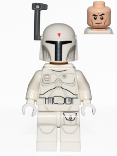 Boba Fett - White, Detailed Pattern – СТАР УОРС