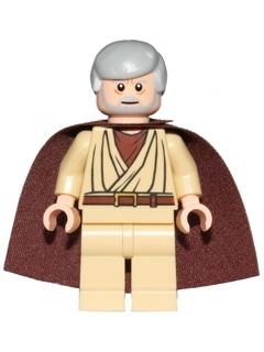 Obi-Wan Kenobi (Old, Standard Cape, with Pupils) – СТАР УОРС