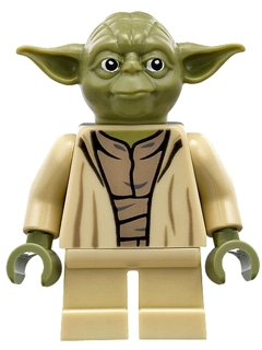 Yoda - Olive Green, Open Robe with Large Creases – СТАР УОРС