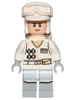 Hoth Rebel Trooper White Uniform (Frown) – СТАР УОРС