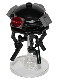 Imperial Probe Droid - Dark Bluish Gray Sensors, Reddish Brown Round Plate Inside – СТАР УОРС