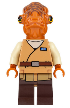 Admiral Ackbar (Medium Nougat Robe) – СТАР УОРС