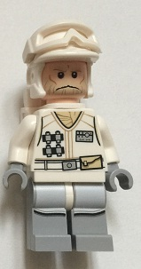 Hoth Rebel Trooper White Uniform (Tan Beard, Backpack) – СТАР УОРС