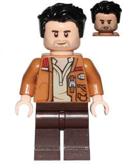 Poe Dameron (Medium Nougat Jacket, Hair) – СТАР УОРС