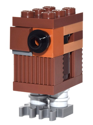 Gonk Droid (GNK Power Droid), Reddish Brown – СТАР УОРС