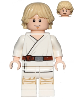 Luke Skywalker (Tatooine, White Legs, Stern / Smile Face Print) – СТАР УОРС
