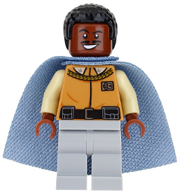 Lando Calrissian - General Insignia (Light Bluish Gray Legs) – СТАР УОРС