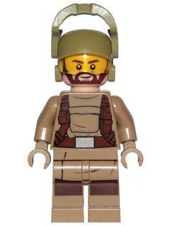 Resistance Trooper - Dark Tan Hoodie Jacket, Harness, Beard, Helmet with Chin Guard – СТАР УОРС