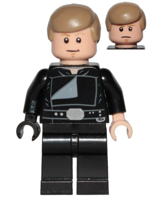 Luke Skywalker (Jedi Master, Endor, Dark Tan Hair, Stern / Smile) – СТАР УОРС