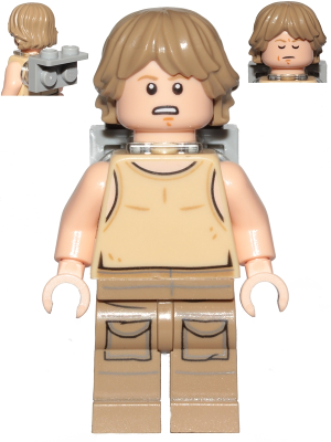 Luke Skywalker (Dagobah, Tan Tank Top, Backpack) – СТАР УОРС