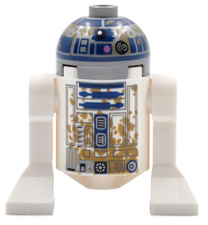 Astromech Droid, R2-D2, Dirt Stains on Front – СТАР УОРС