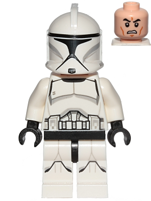 Clone Trooper (Phase 1) - Printed Legs, Scowl – СТАР УОРС