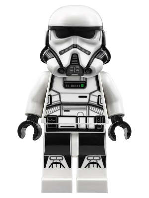 Imperial Patrol Trooper - Male, Light Nougat Head, Scowl – СТАР УОРС