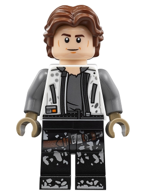 Han Solo, White Jacket, Black Legs with Dirt Stains – СТАР УОРС